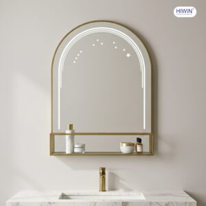 Gương lavabo phòng tắm M-U5979LD-P tích hợp kệ để đồ tiện lợi