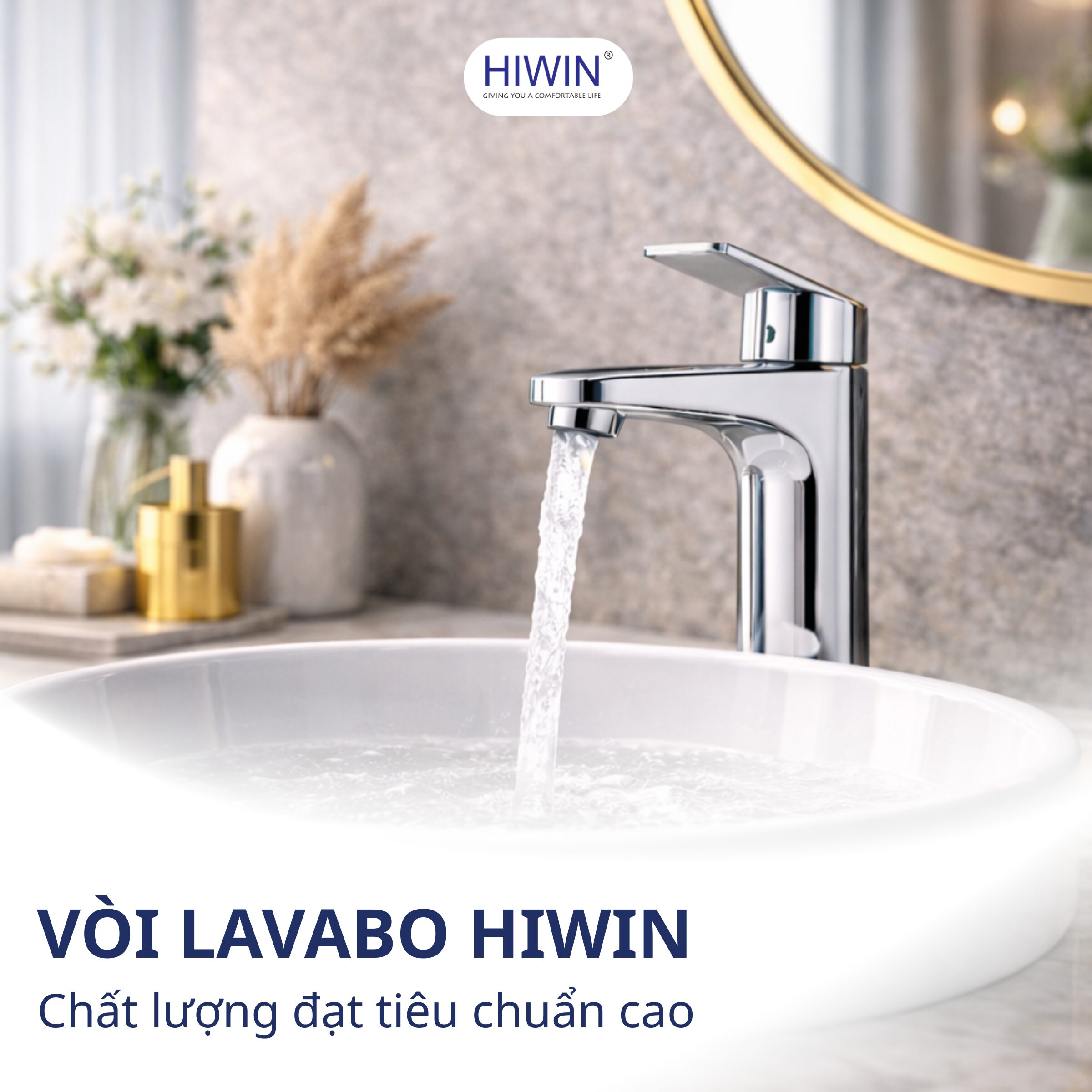 Vòi chậu rửa mặt Hiwin chất lượng cao cho mọi phòng tắm 