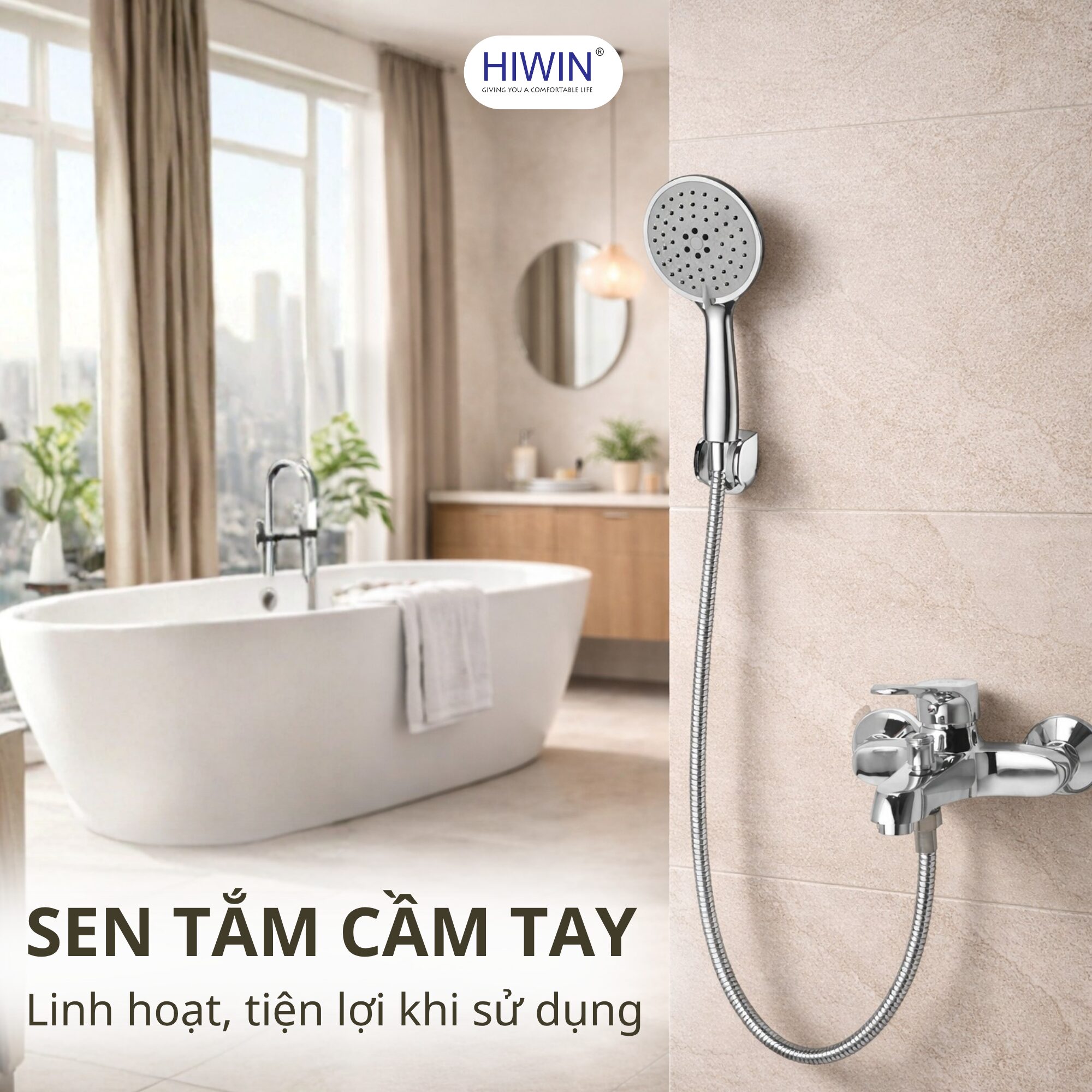 Sen tay tiện lợi, linh hoạt, phù hợp cho mọi gia đình