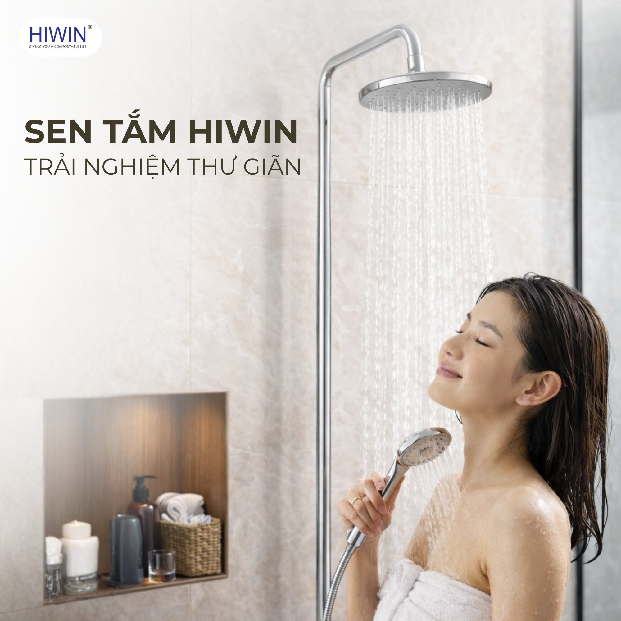 Sen tắm Hiwin - lựa chọn hoàn hảo cho phòng tắm