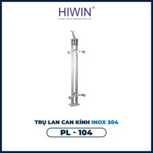 Trụ lan can kính cường lực PL-104