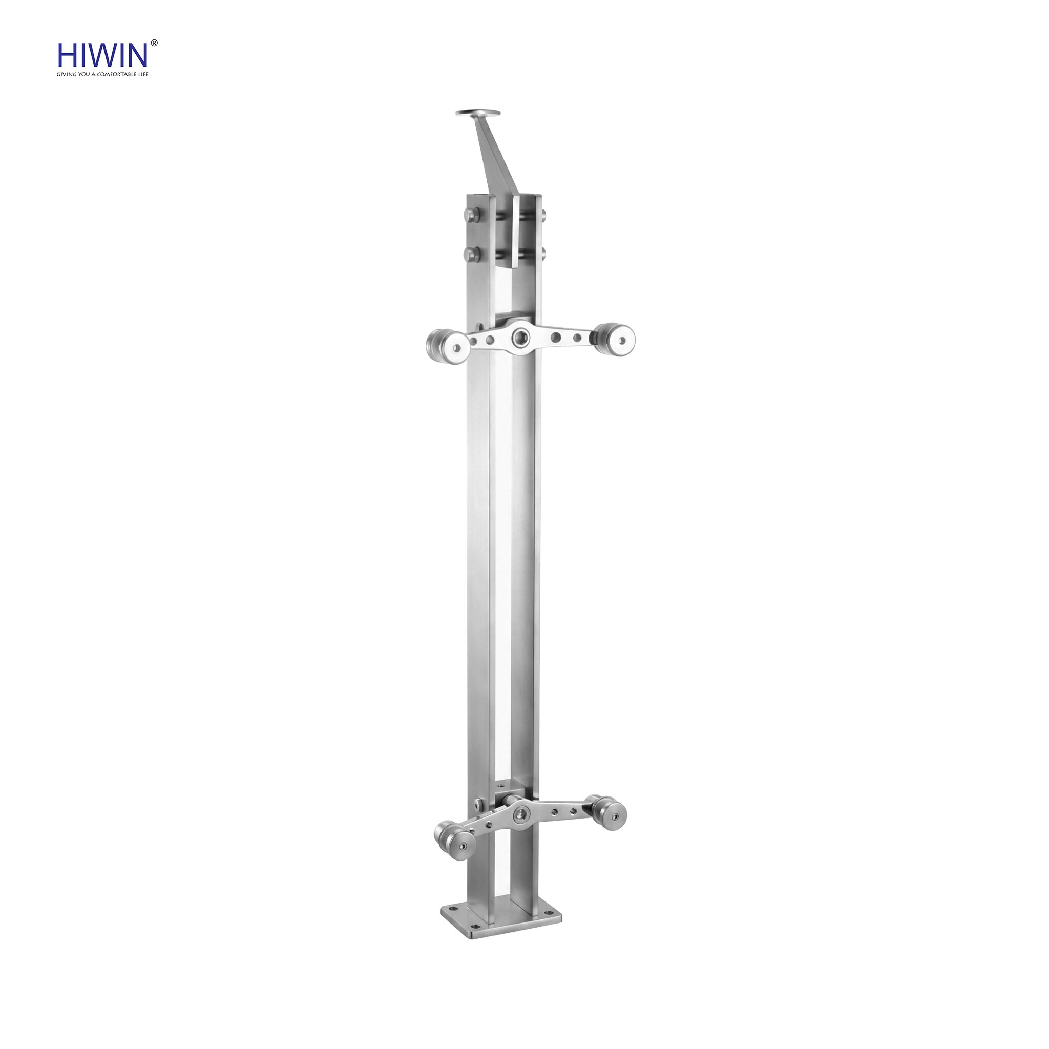 Trụ lan can kính cường lực PL-104