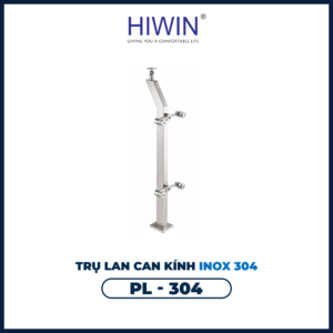 Trụ lan can kính PL-304 cố định kính chắc chắn