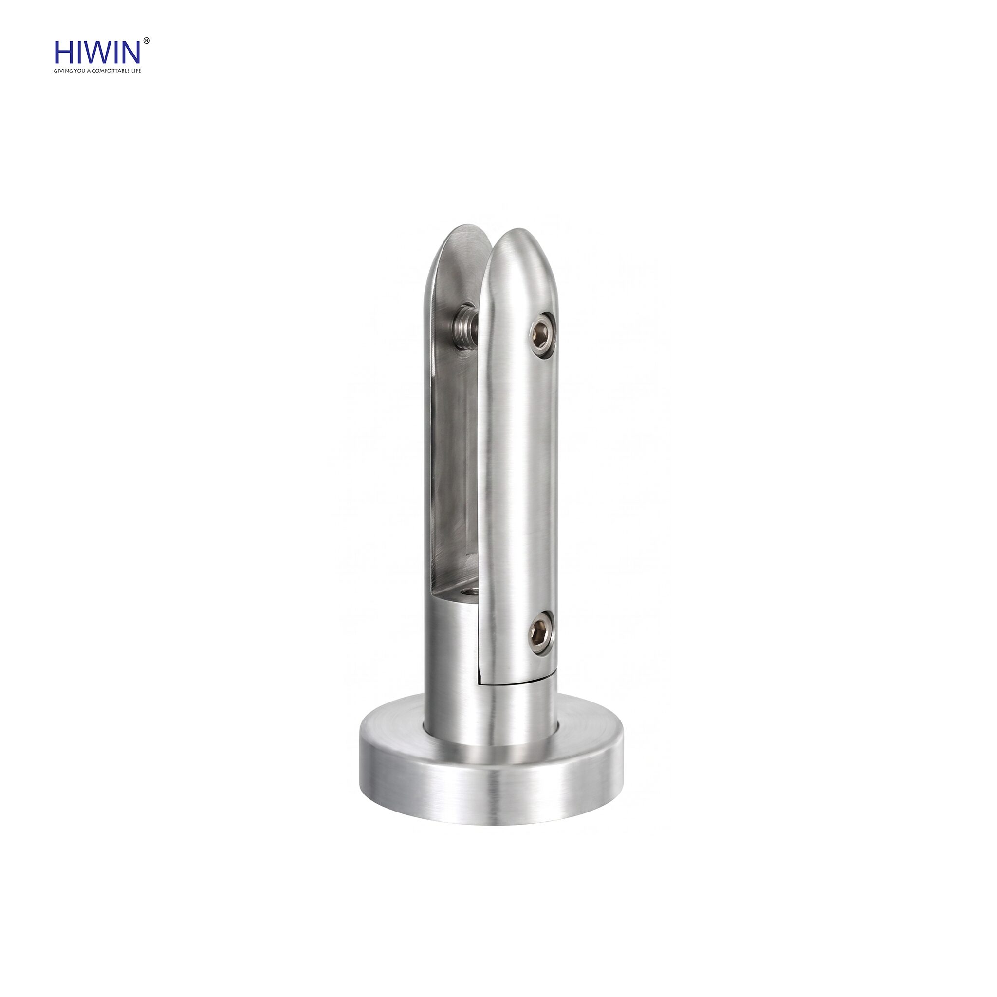 Trụ lan can kính SPG-01 dáng thấp gọn đẹp