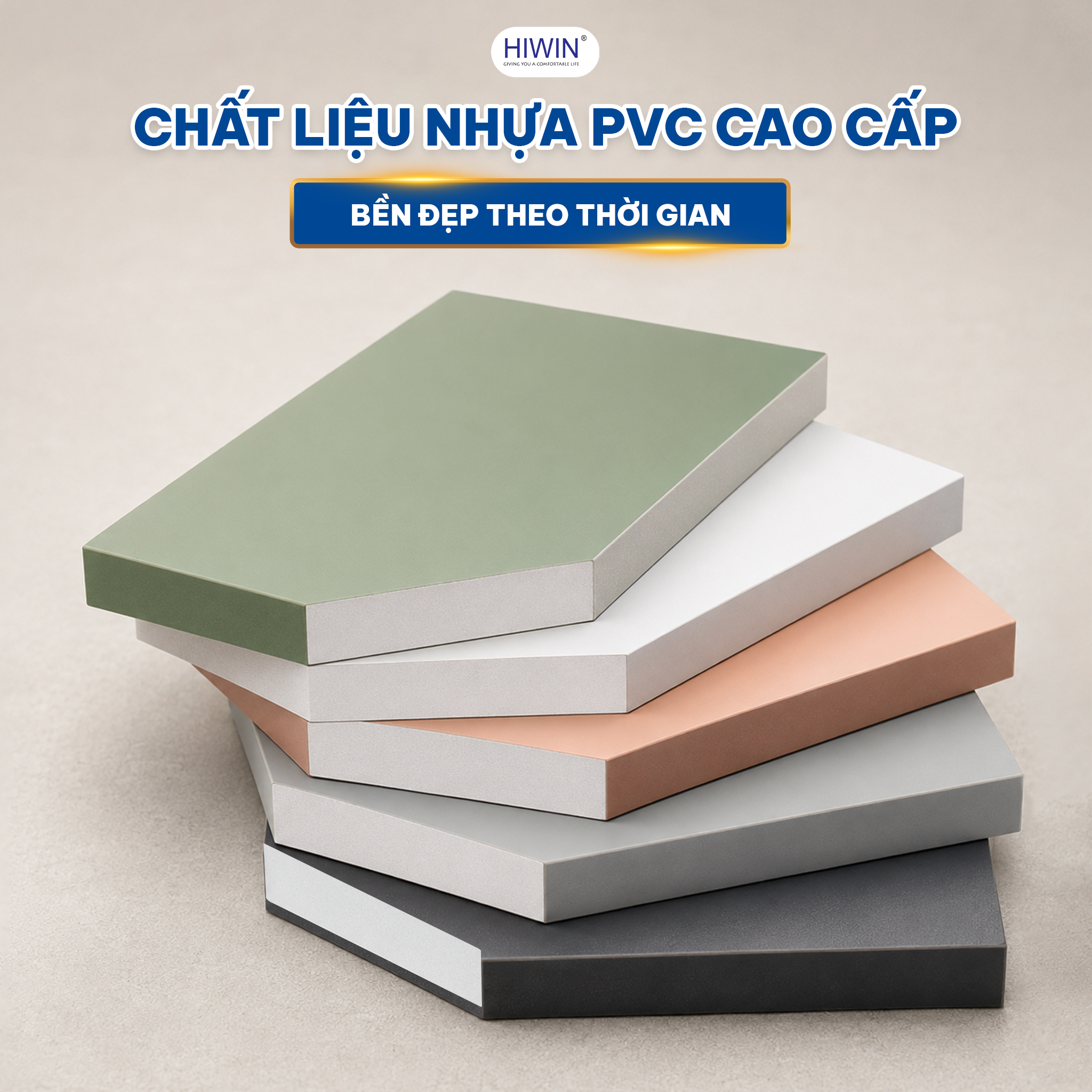 Nhựa PVC là chất liệu được nhiều người ưa chuộng trong ngành nội thất