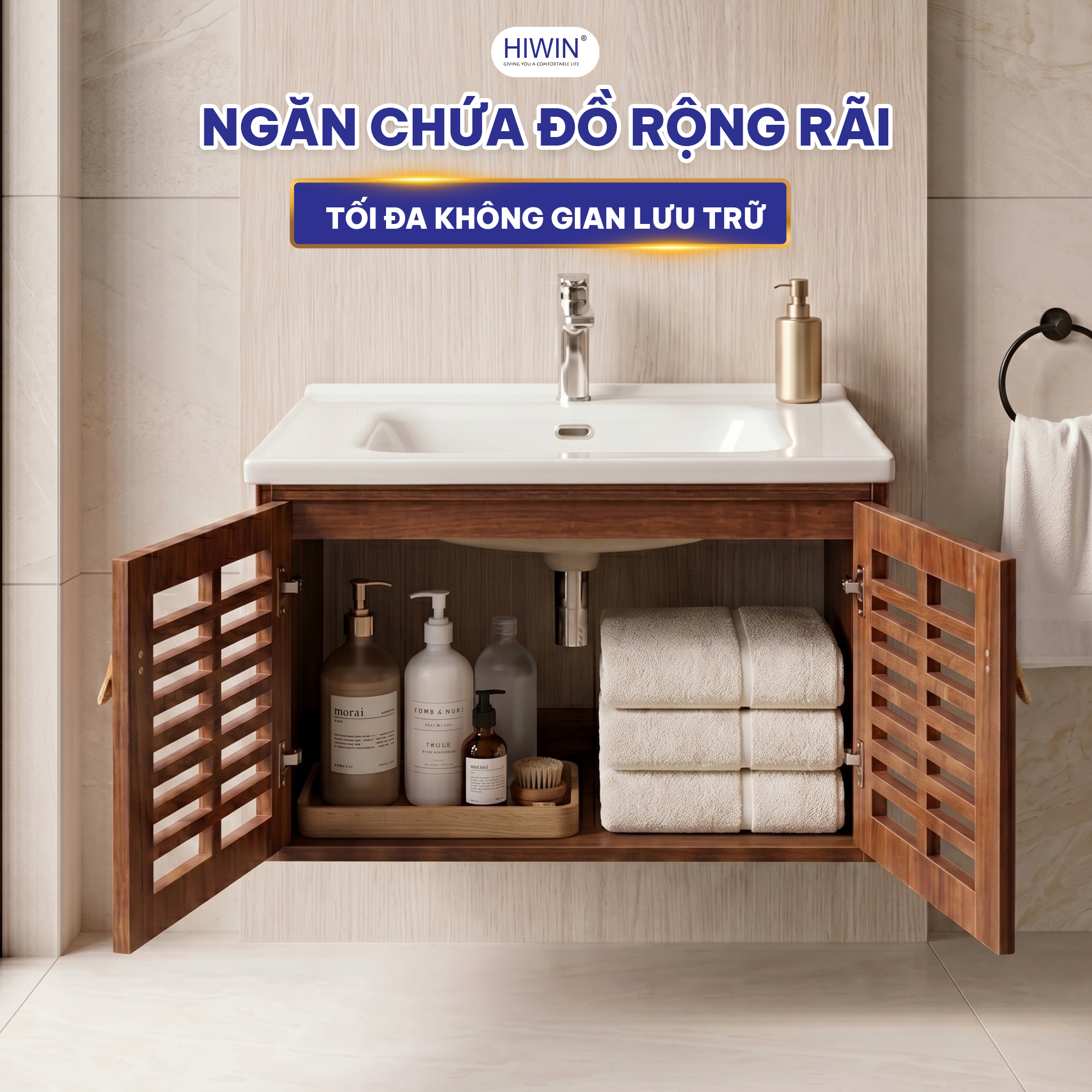 YP-1500 có khoang chứa đồ rộng rãi tiện dụng