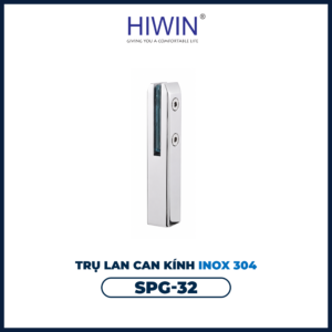 Trụ lan can kính SPG-32 thấp gọn hiện đại