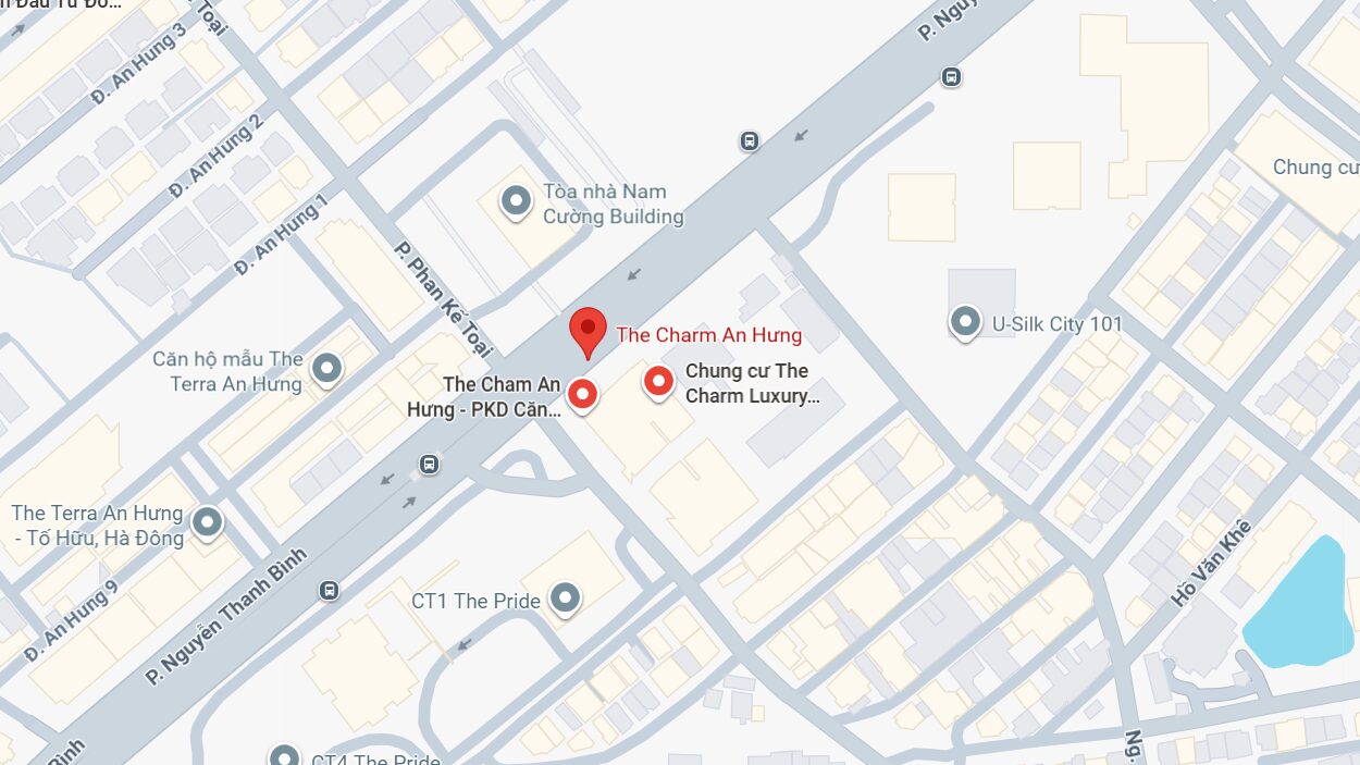 Vị trí dự án The Charm An Hưng